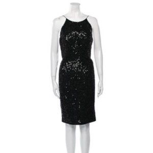 Tamara Mellon Silk Beaded Dress US 8